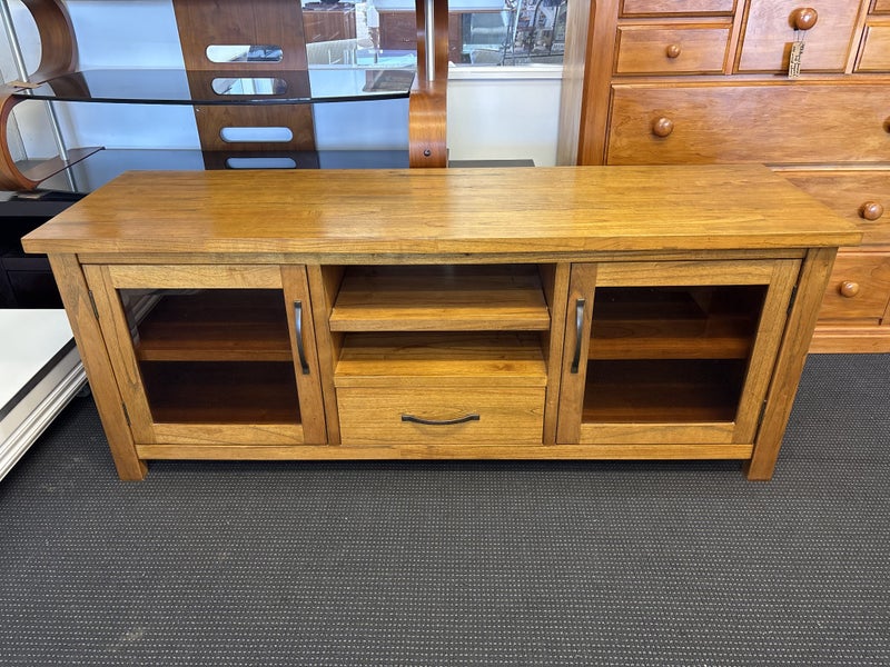 Moretta Acacia Wood Entertainment Unit Carousel 2