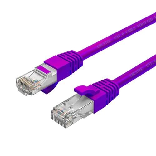 Cruxtec Cat6 Ethernet Cable - 20m - Purple [RC6-200-PU] Carousel 1