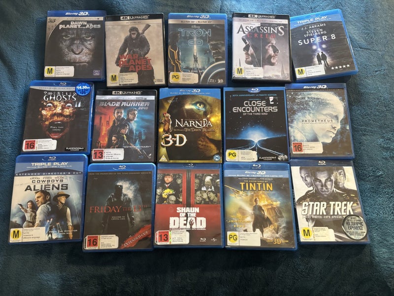 18x Blue ray movies Carousel 1