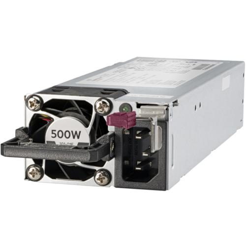Used - HPE 500W Power Supply Kit Flex Slot Platinum - Hot Plug - Low Halogen Carousel 1