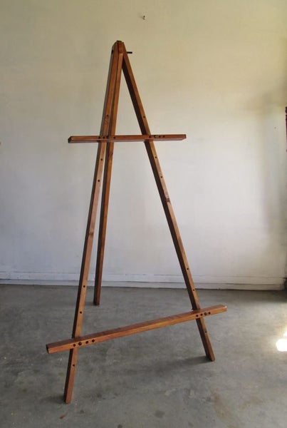 Adjustable Wooden Easel - Large 1.4m Carousel 1
