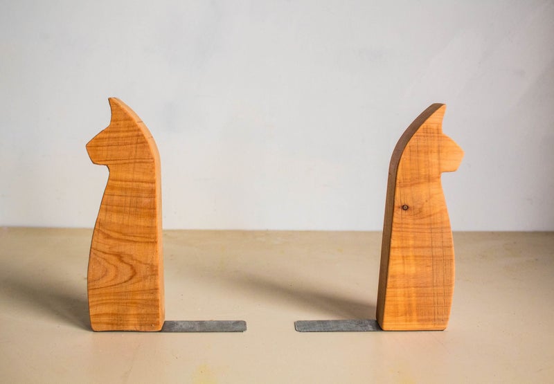 Cat Bookends - Bookshelf Décor Carousel 2