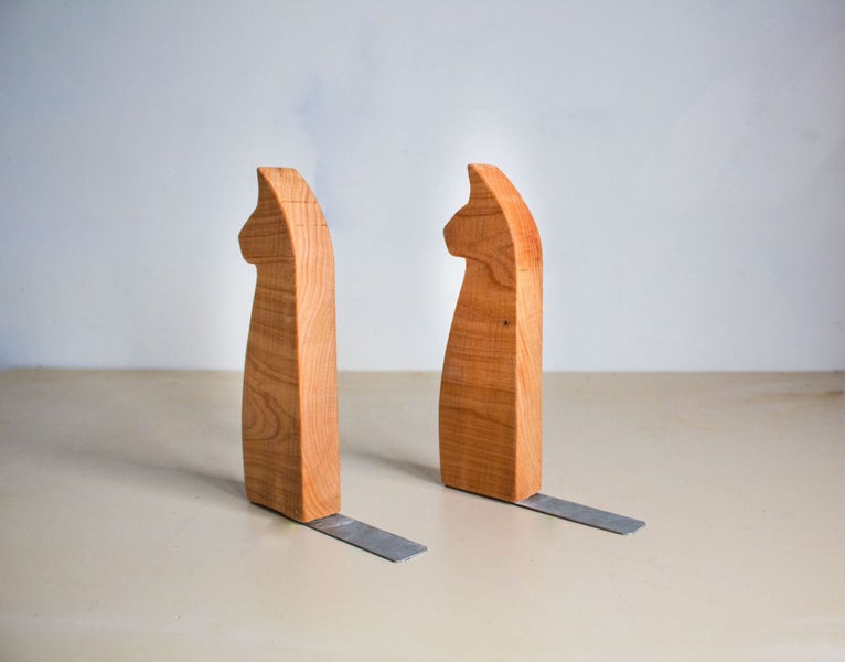 Cat Bookends - Bookshelf Décor Carousel 4