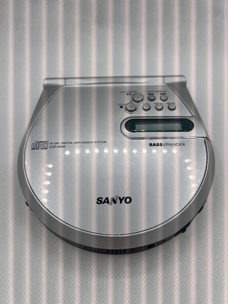 Vintage Sanyo Bassxpander CDP-AS45 CD Player | Silver Carousel 2