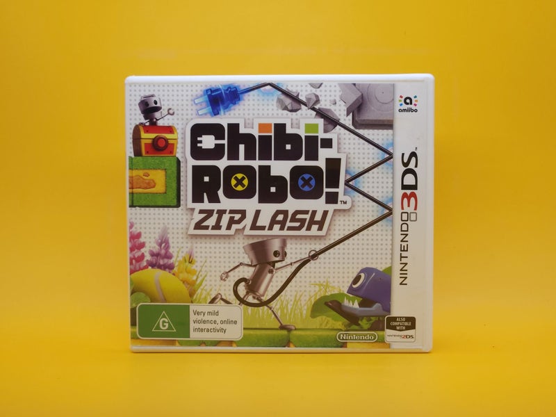 Chibi-Robo Zip Lash - Nintendo 3DS Game Carousel 1