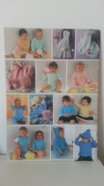 BEST OF PETER PAN BABY KNITS PATTERN BOOKLET incl Crochet Carousel 2