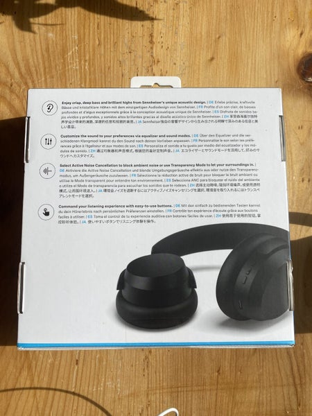 Black Accentum Wireless Noise Cancelling Headphones (Sennheiser) Carousel 2