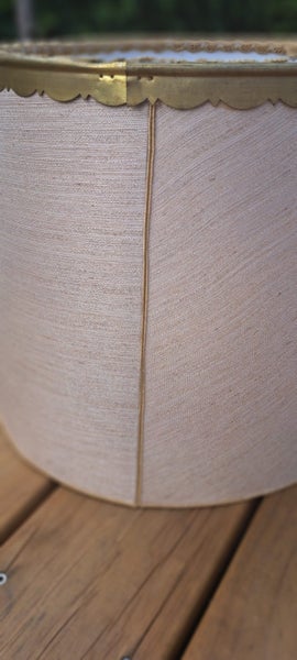 NEWLY REVAMPED elegant drum lampshade Carousel 5