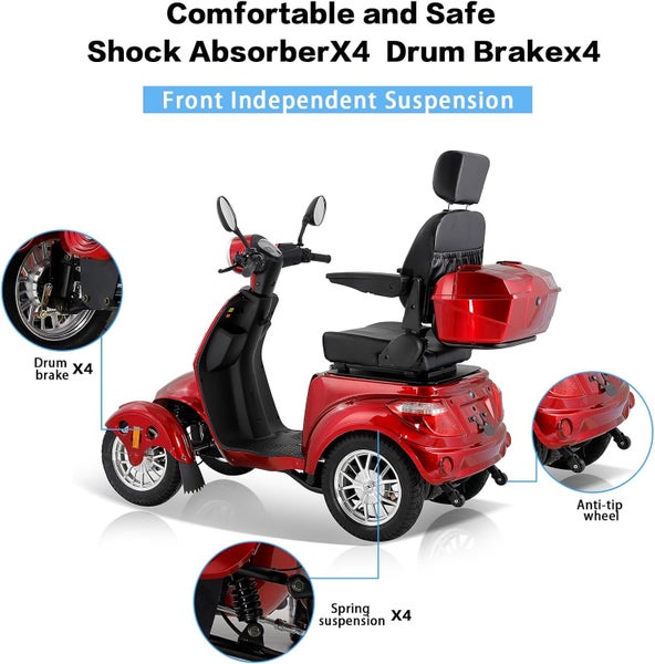 Mobility Scooter-60v/1000w Luxury model Carousel 2