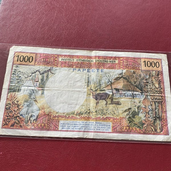 Banknote of Tahiti Carousel 2
