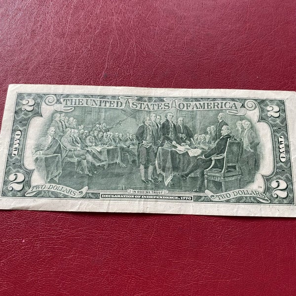 Banknote of USA $2 1976 Carousel 2