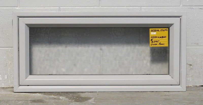Silver Pearl Ali' Single Awning Window With Obscure Glass H350 x W800 NL15402 Carousel 1