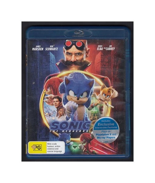 *** a Blu-Ray of SONIC THE HEDGEHOG *** Carousel 1