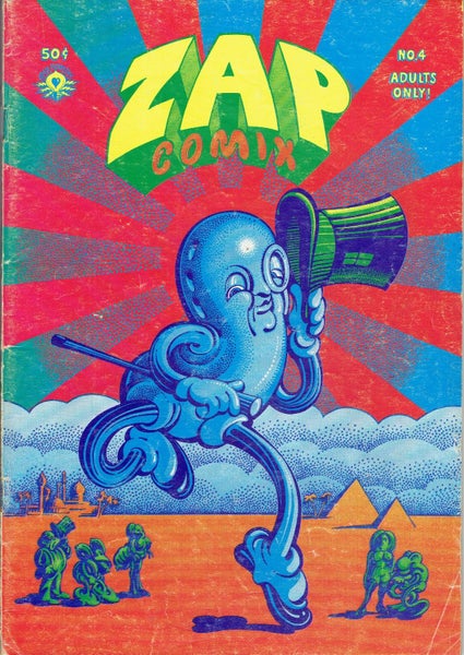 All New Zap Comix - Issue No 4 - Illustrated by Robert Crumb & Others - VG Carousel 1