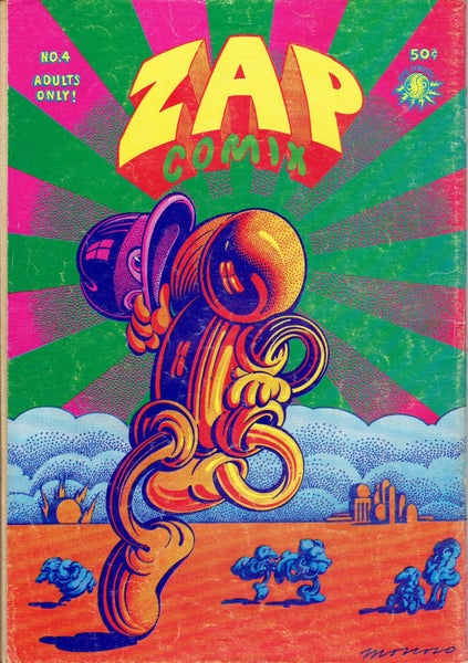 All New Zap Comix - Issue No 4 - Illustrated by Robert Crumb & Others - VG Carousel 6