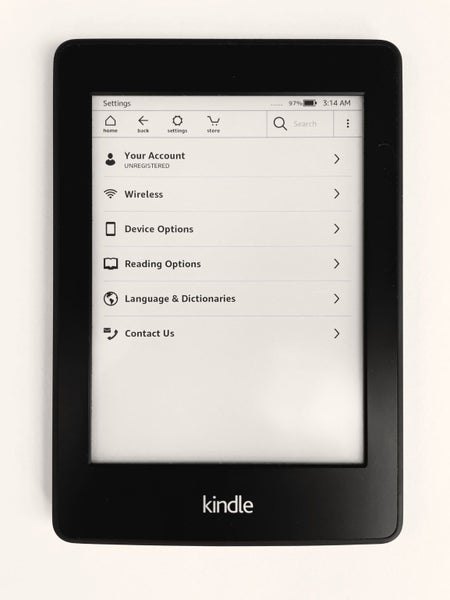 Used Kindle Paperwhite 6th generation 4GB DP75SDI Carousel 2