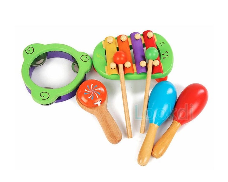 Brand New Wooden Musical Instrument Set Carousel 1