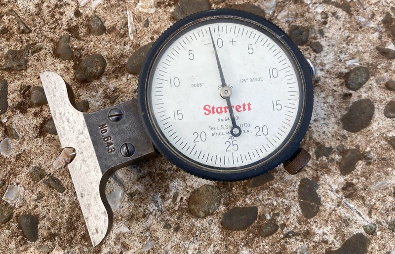 Starrett 643-131 Knife-Edge Dial Depth Gauge Carousel 1
