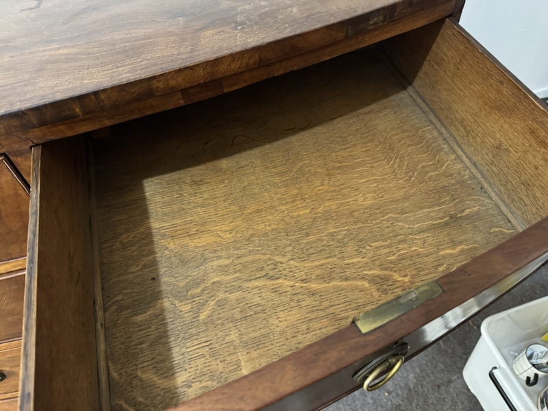 Georgian Bow Fronted Chest Royal Oak Area Carousel 2