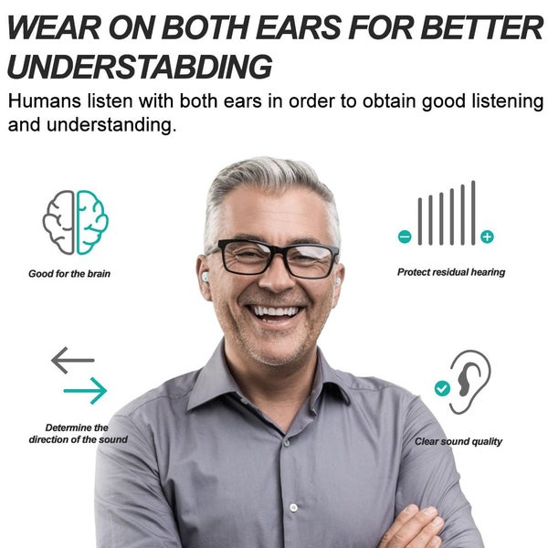 Hearing Aids for Seniors Rechargeable with High-Performance Hearing Amplifier Carousel 5