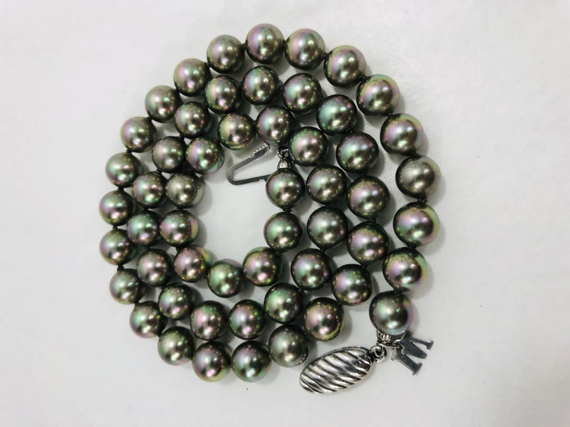 Vintage Majorica Pearl Necklace 925 Necklace (20741) Carousel 1