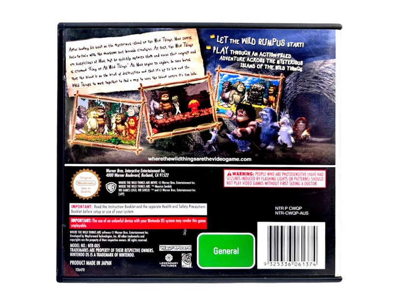 Where The Wild Things Are (Nintendo DS) *MINT COMPLETE* Carousel 2