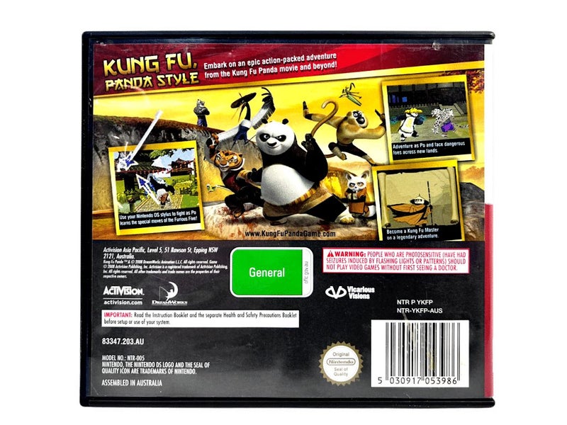 KUNG FU PANDA (Nintendo DS) *MINT COMPLETE* Carousel 2