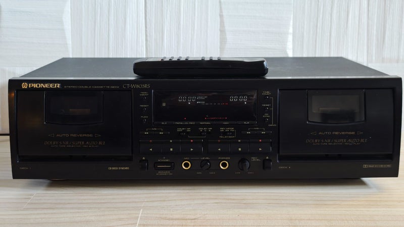 "As Is $1 Auction" Pioneer CT-W803RS Dolby-S Deck - Partially Working Carousel 1