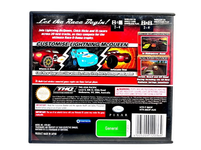 Cars Race O Rama (Nintendo DS) *MINT COMPLETE* Carousel 2