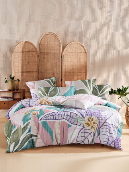California King Duvet Cover Set - Palmetto by Savona Carousel 1