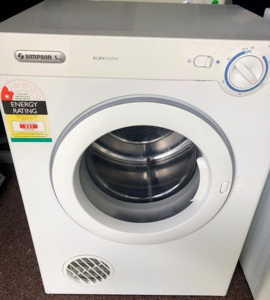 Simpson vented clothes dryer 5kg - CLEARANCE - #2827 Carousel 1