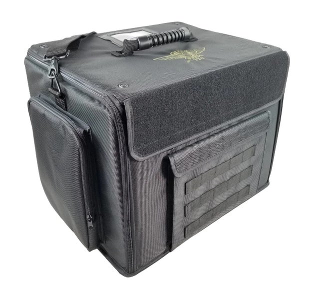 Battlefoam: P.A.C.K. 720 Molle with Magna Rack Sliders Load Out - Black Carousel 1