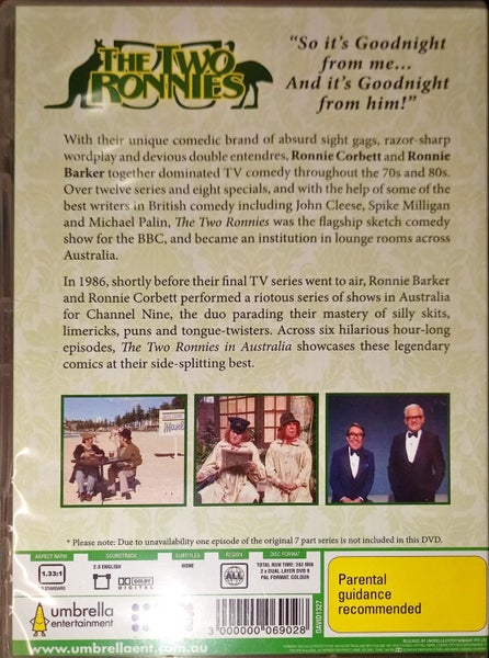The Two Ronnies in Australia Carousel 2