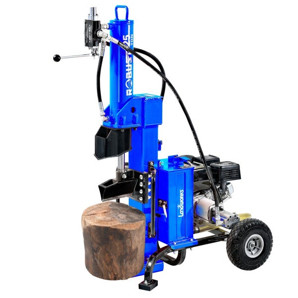 Landworks WS202, 25 Tonn Log Splitter with Horizontal & Vertical Use Carousel 1