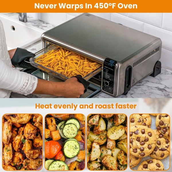 Ninja Foodi Replacement Air Fryer Oven Basket Original Replacement Baking Trays Carousel 1