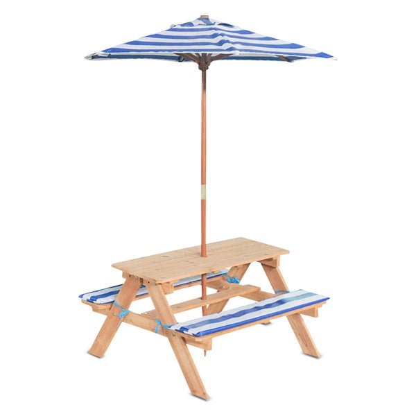 Sunset Picnic Table With Umbrella Kids Play Table & Chair Sets Lifespan Carousel 1