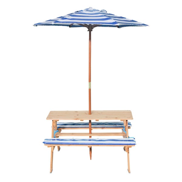 Sunset Picnic Table With Umbrella Kids Play Table & Chair Sets Lifespan Carousel 2