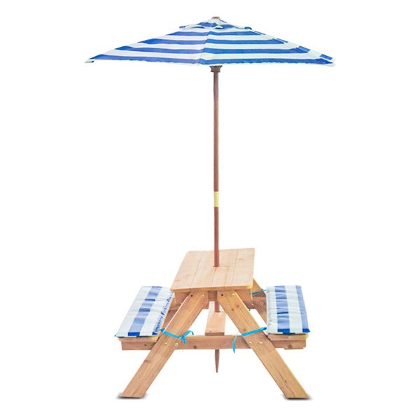 Sunset Picnic Table With Umbrella Kids Play Table & Chair Sets Lifespan Carousel 4