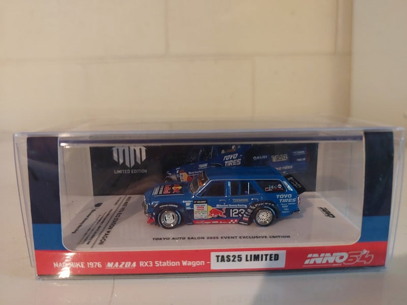 INNO 64 TOKYO AUTO SALON LIMITED EDITION MAD MIKE RX3 FURSTY WAGON Carousel 1
