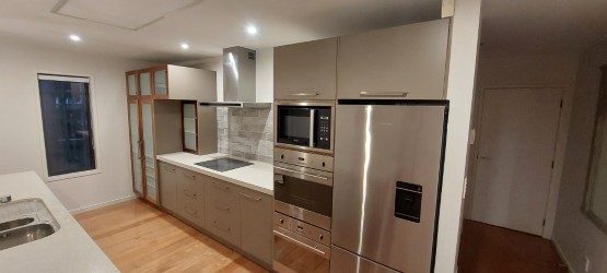 Kitchen, Meltecca cabinets with Ceaserstone tops with oven Carousel 2