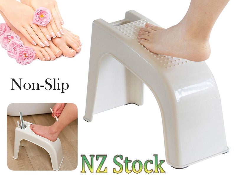 Shower Foot Rest Pedicure Foot Stool for Shaving Legs, Foot Care Carousel 1