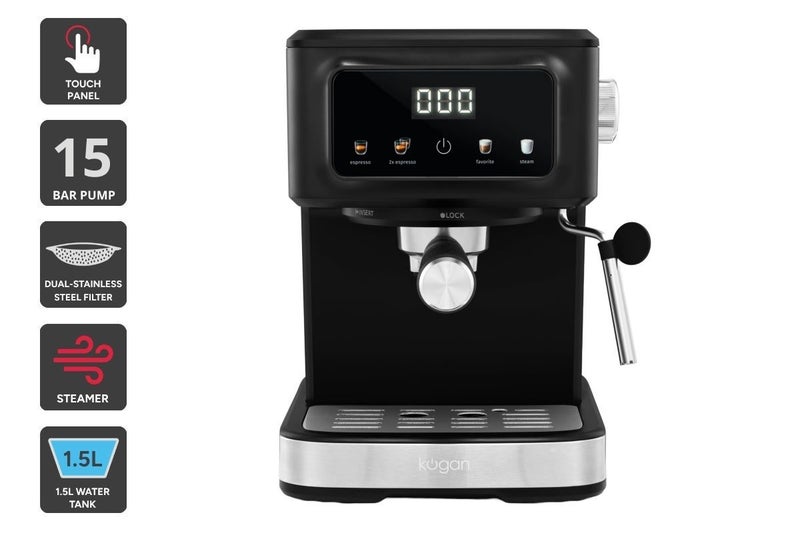 Kogan Espresso Coffee Machine, KAESCOFDONA Carousel 1