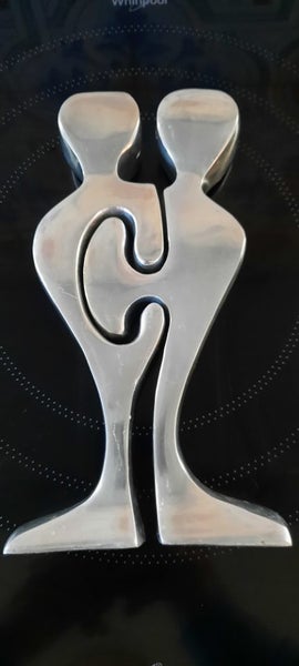 Interlocking sculptural candle holders style Willi Gutmann 1970s 1980s Carousel 2