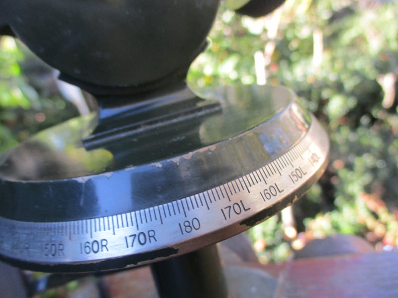 WWll stereoscopic telescope and stand Carousel 2