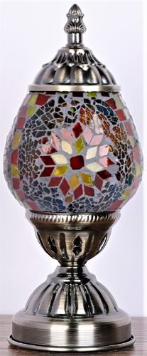 Turkish Oval Mosaic Lamp - Multi 1 (16cm) Carousel 1