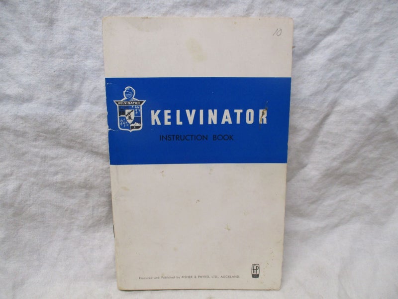 *Old Advertising Kelvinator Instruction Book & How to Repair Meals Carousel 1