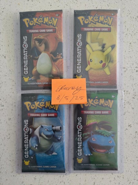 Pokemon Generations Art Set (4 Packs) Carousel 1