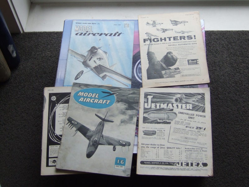Aeromodeller 1949-75 x20 + Model Aircraft x5 Carousel 4