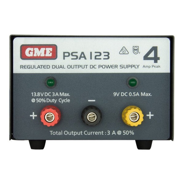 GME PSA123 Regulated Power Supply (4 Amp Peak) Carousel 1
