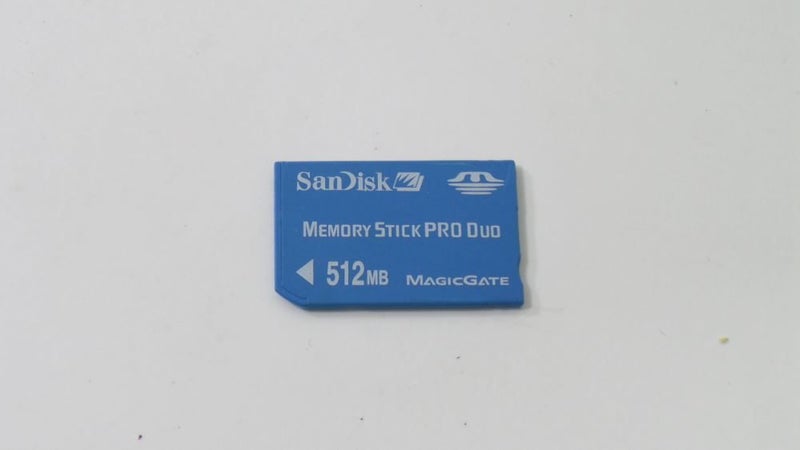 SanDisk Memory Stick Pro Duo MagicGate 512MB Carousel 1